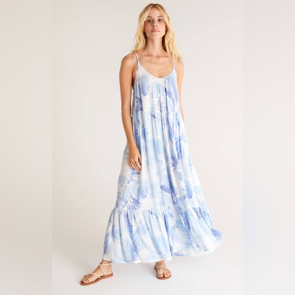 Z Supply Dresses & Skirts - NWOT Z Supply Lido Watercolor Leaf Maxi Dress - XS